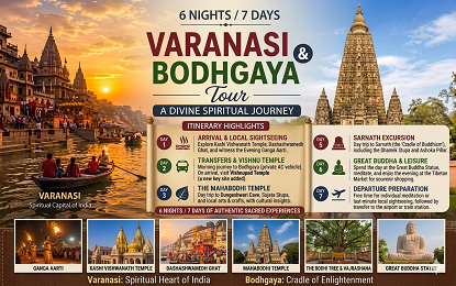 6n7d Varanasi to Deoghar Divine Darshan Yatra